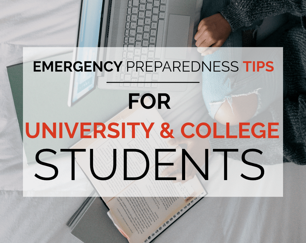 Emergency Preparedness for University & College Students