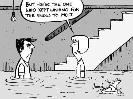 What to do After Your Home Has Flooded by Snow Melt