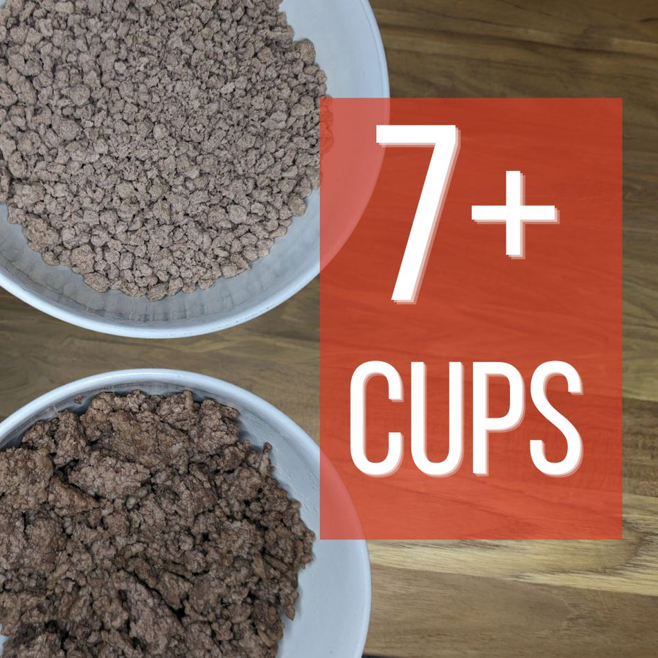 Freeze Dried Beef Crumbles 500g