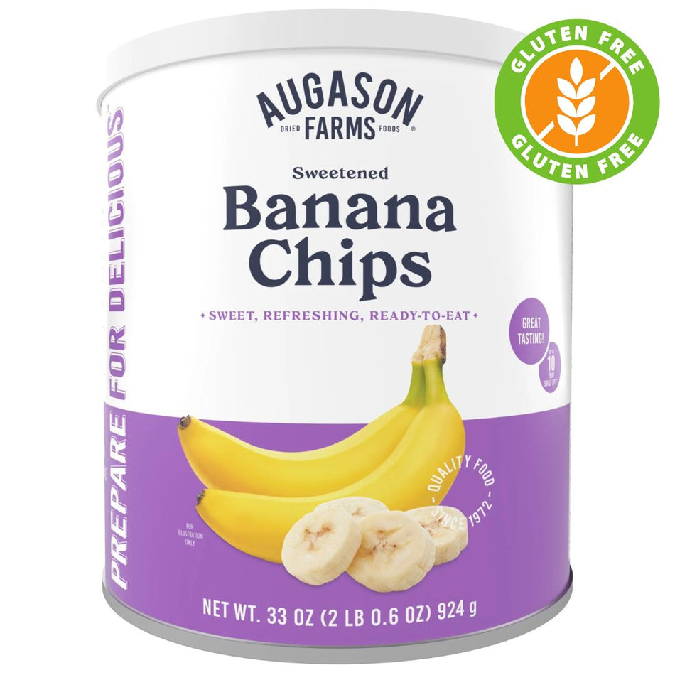 Augason Farms Dehydrated Banana Chips