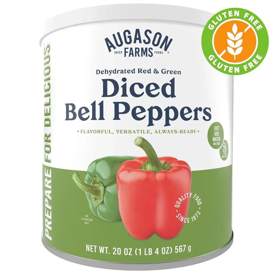 Augason Farms Dehydrated Bell Peppers