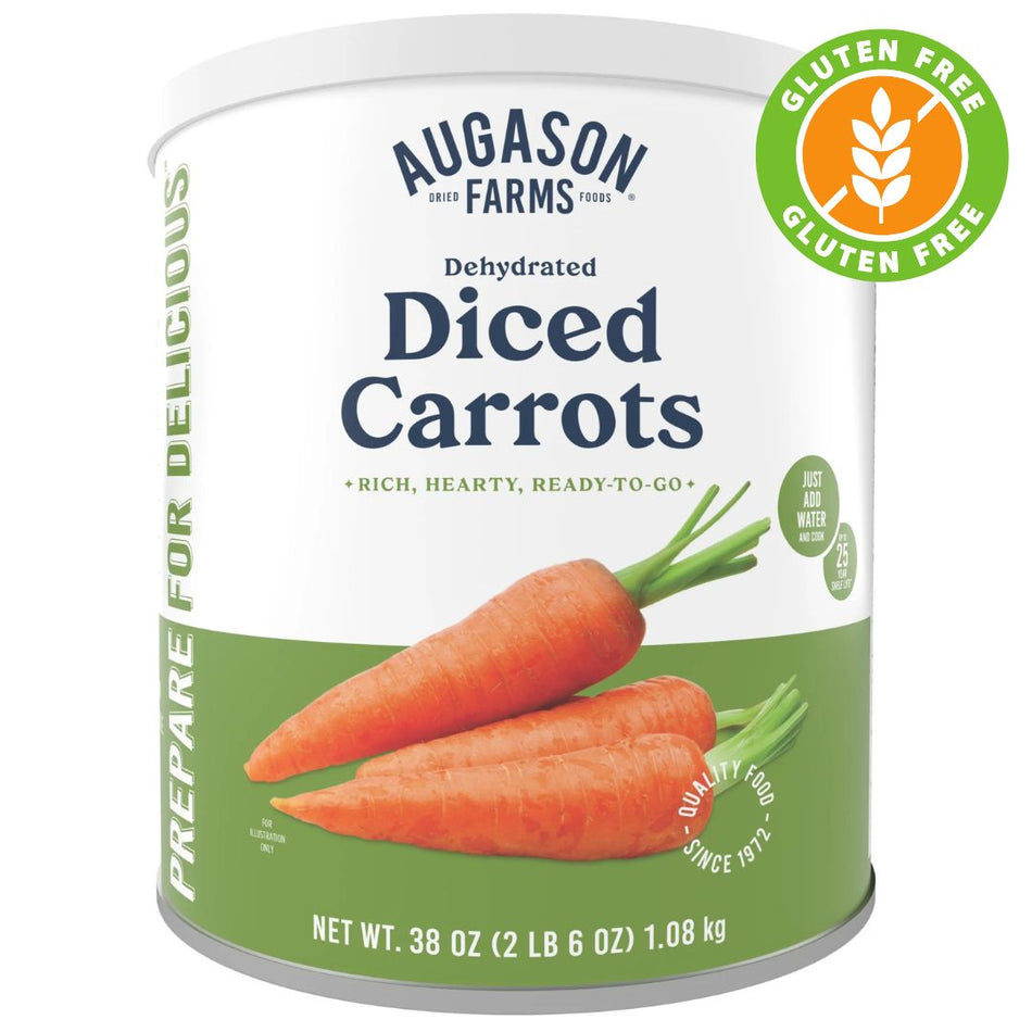 Augason Farms Dehydrated Diced Carrots