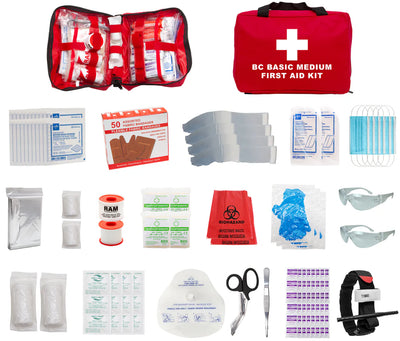 Worksafe BC Basic Medium First Aid Kit