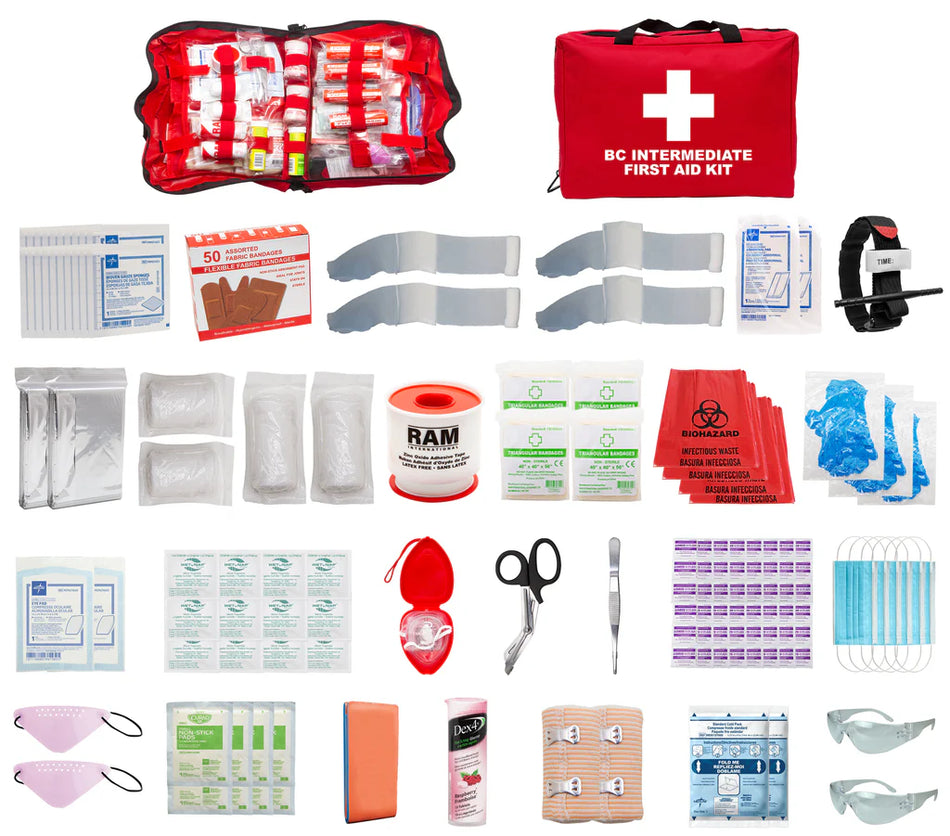 Worksafe BC Intermediate First Aid Kit