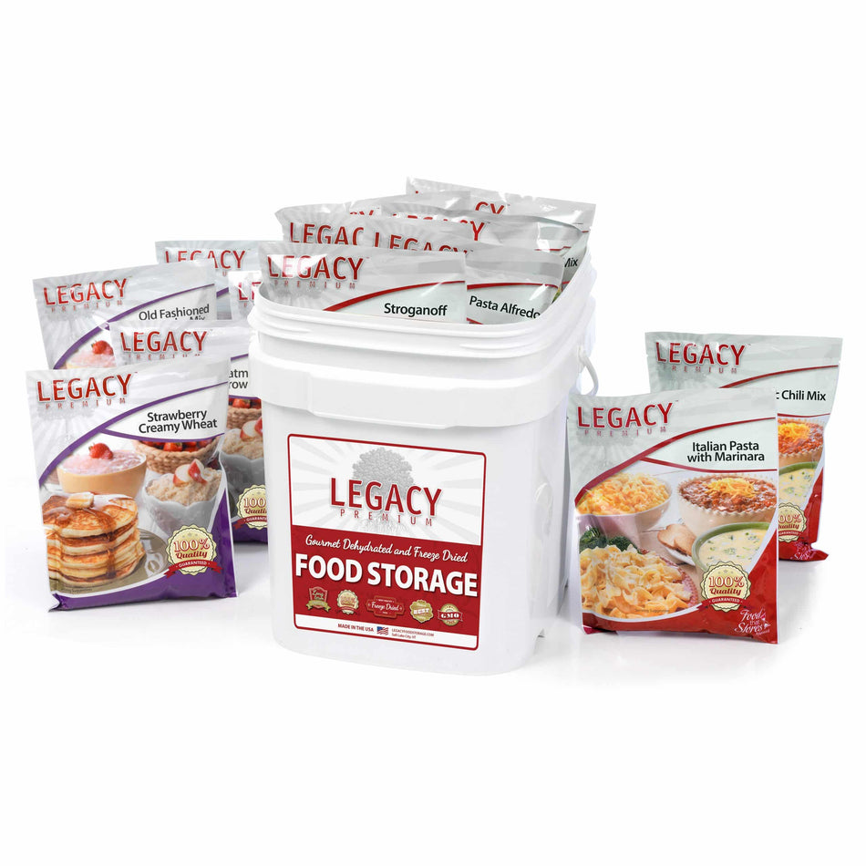 Legacy 60 Serving Family 72 Hour Emergency Food Kit