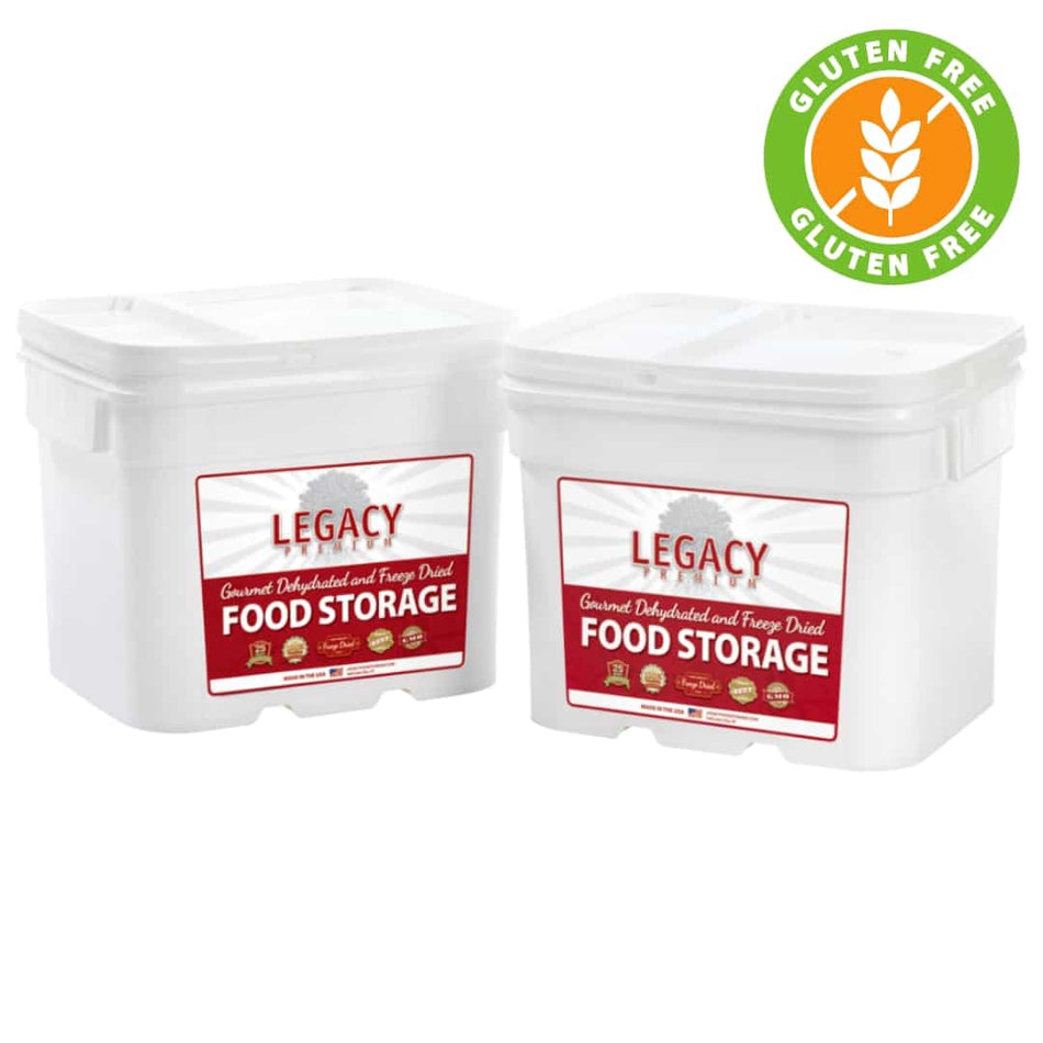 Legacy 240 Serving Gluten Free Emergency Food Kit
