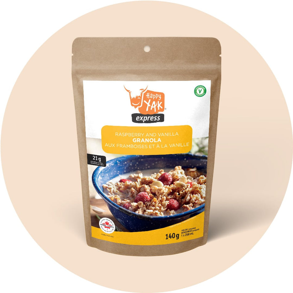 Happy Yak Raspberry Granola