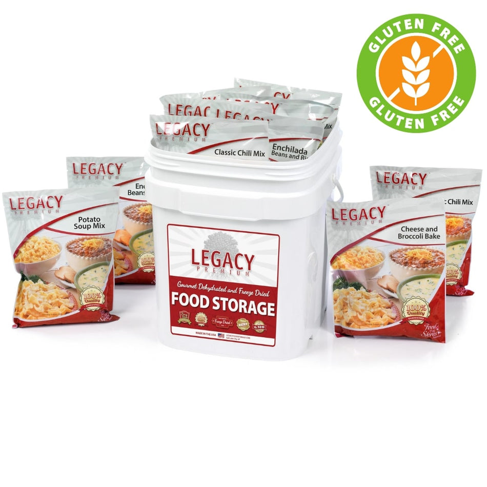 Legacy 60 Serving Gluten Free Emergency Food Kit