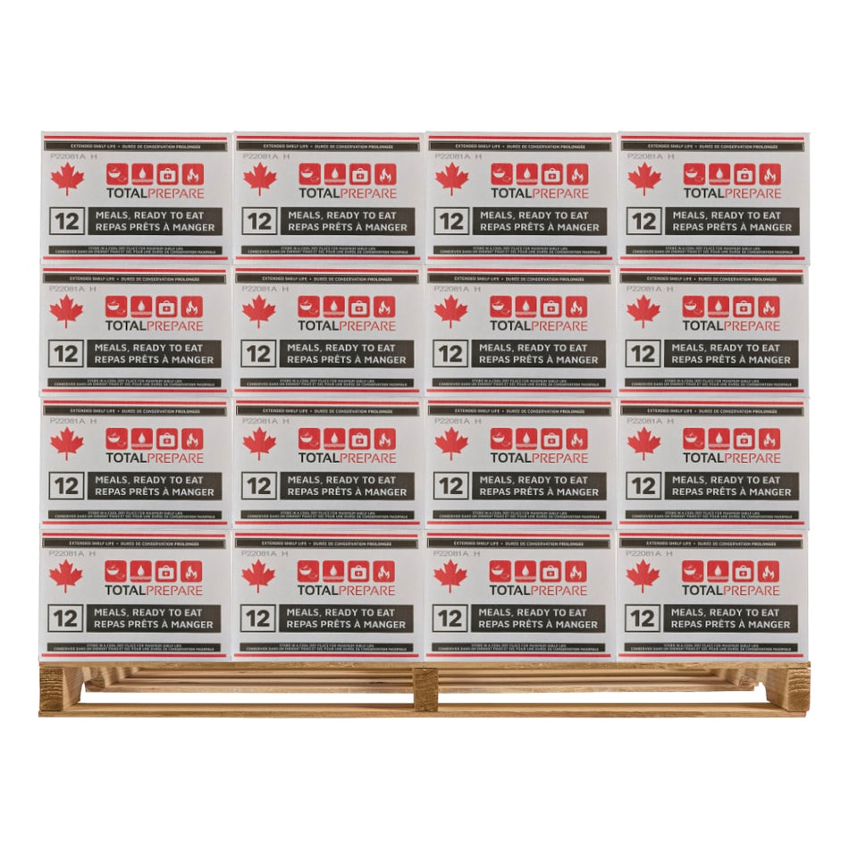 TOTAL PREPARE MRE Pallet Packages