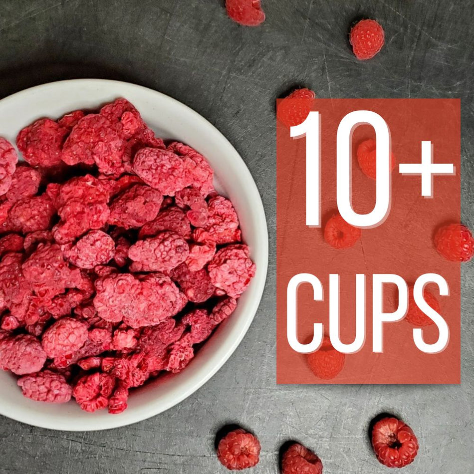 Freeze Dried Raspberries 300g