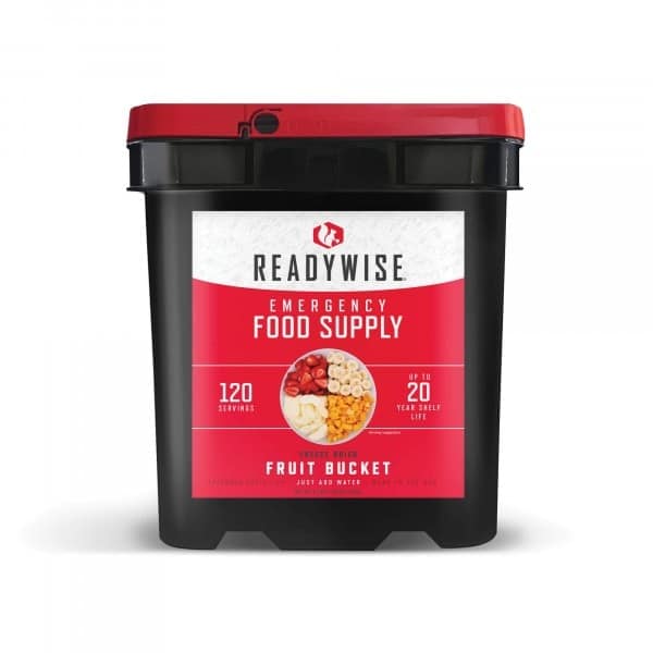 ReadyWise Emergency Freeze-Dried Fruit Variety - 120 Servings