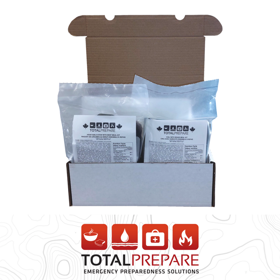 TOTAL PREPARE MRE Sample Pack