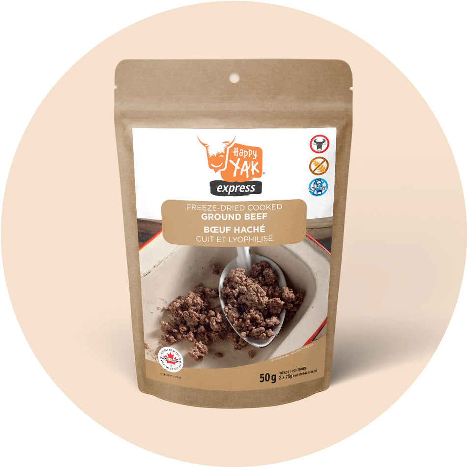 Happy Yak Freeze-Dried Cooked Ground Beef
