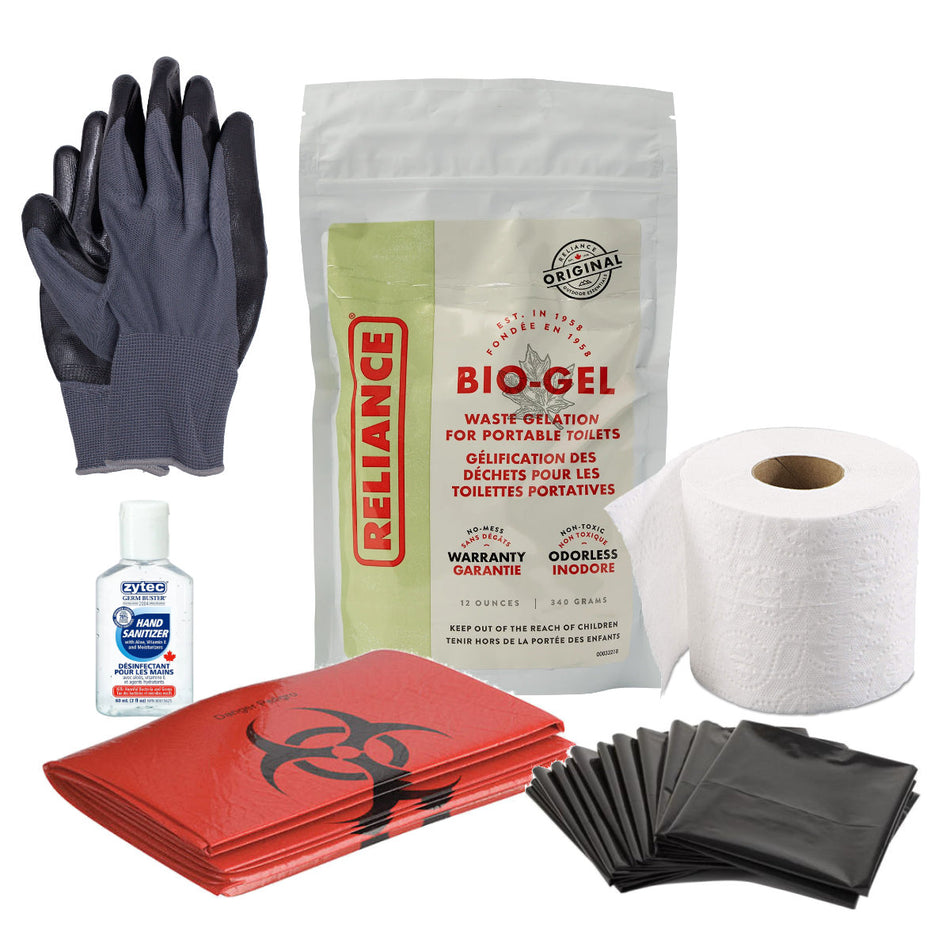 Toilet Sanitation Pack with Eco Gel