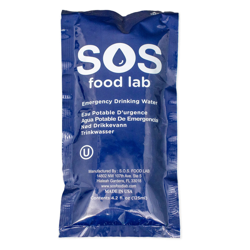 SOS Drinking Water Pouches (10 Year)