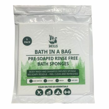 Bath in a Bag Body Wipes front of package