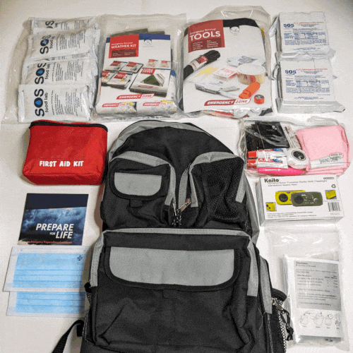 Urban 72 Hour Emergency Kit - 2 People | Total Prepare Canada