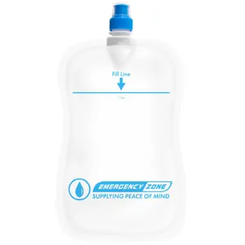 1L folding water container