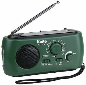 Kaito KA332W Radio flashlight