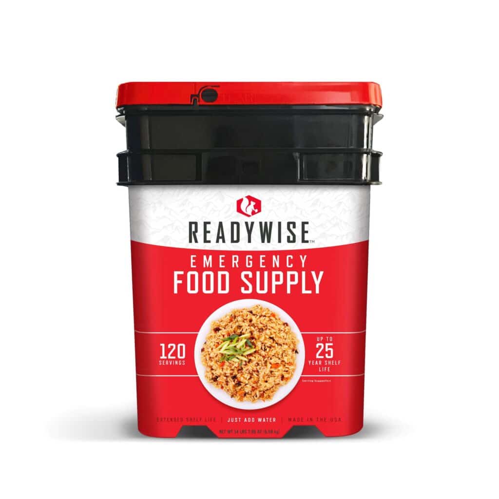ReadyWise 12 Serving entree bucket