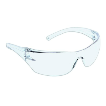 a pair of safety glasses