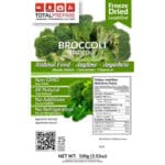 freeze-dried broccoli