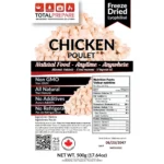 Freeze Dried Chicken Label 500g