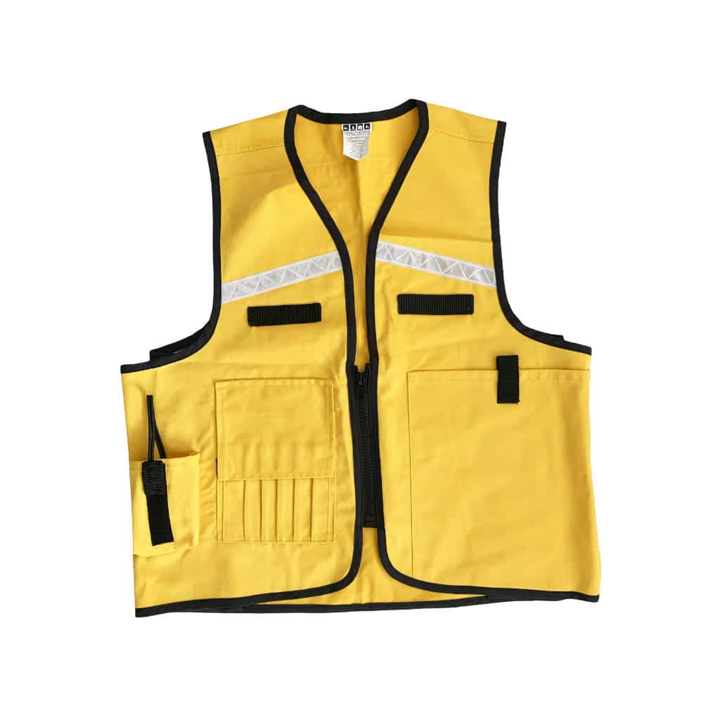 Total Prepare Yellow Incident Command Vest