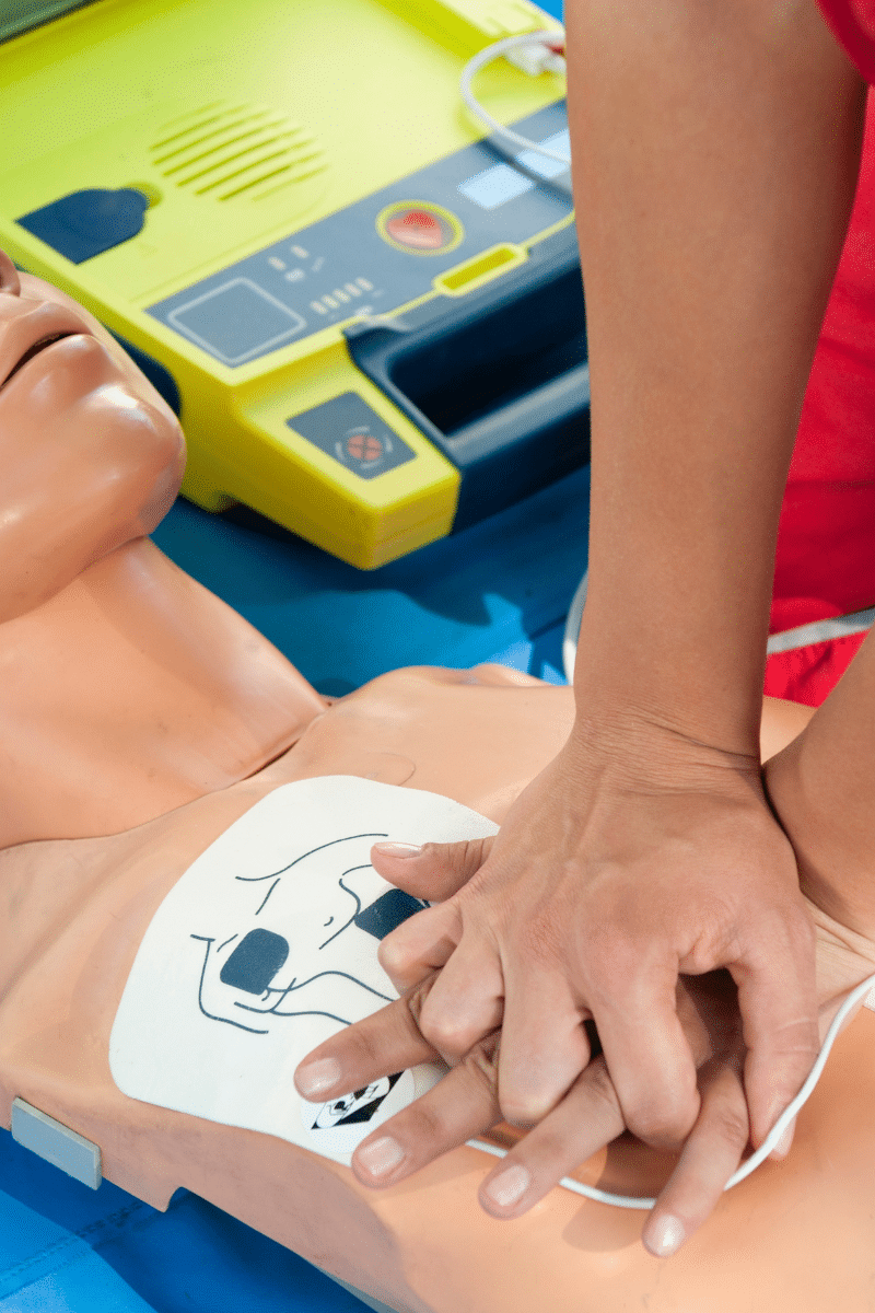 CPR, cardiopulmonary resuscitation, life saving