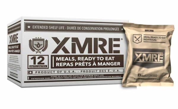 XMRE Canadian MRE, USA manufactured, Canadian curated