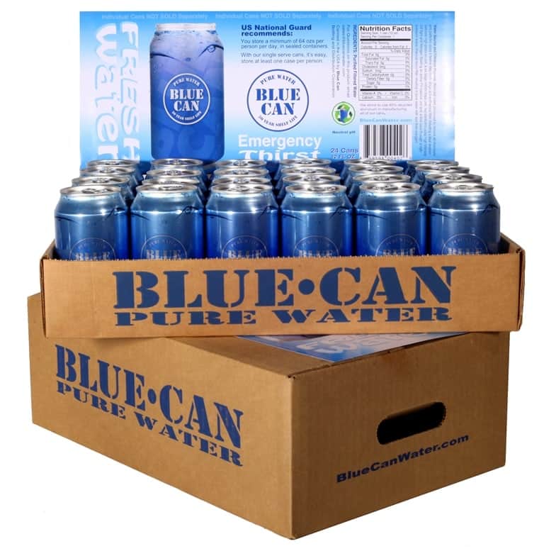 Blue Can 50 Year Water
