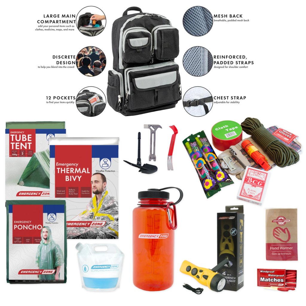 2 & 4 Person Earthquake Kit