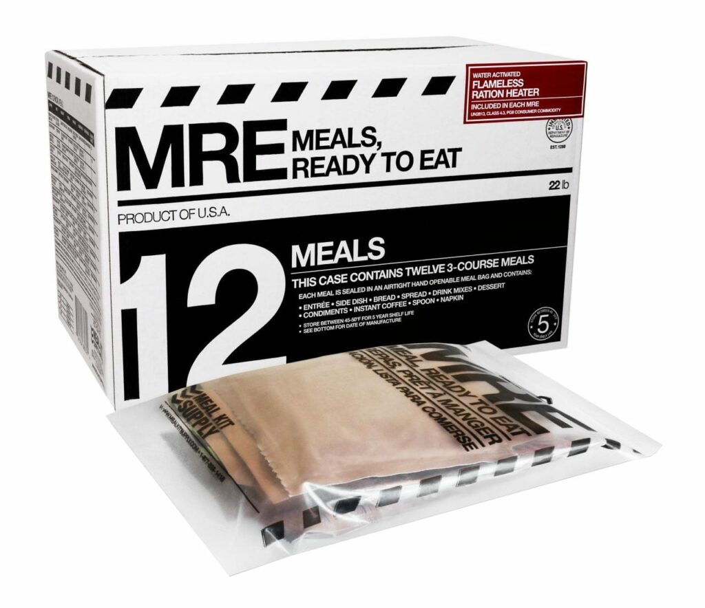 Case of MREs