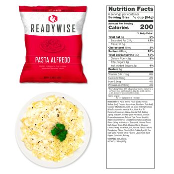 ReadyWise Pasta Alfredo