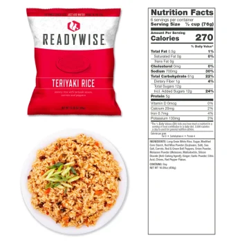 ReadyWise Teriyaki Rice