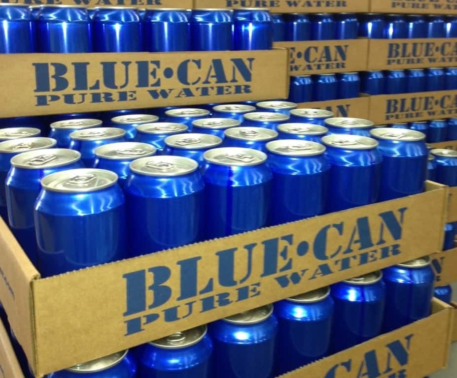 Blue Can Emergency Water - 50 Year Shelf Life - Pallet of 2,400